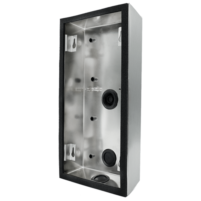 Absolute DoorBird Surface Mount Back Box For D2101V, V4A Brushed 3 Absolute DoorBird Surface Mount Back Box For D2101V, V4A Brushed