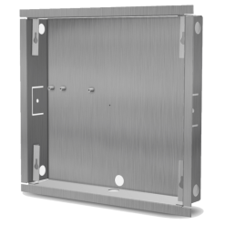 Absolute Doorbird Flush Mount Housing For D21XKH, V4A Stainless Steel, Brushed
