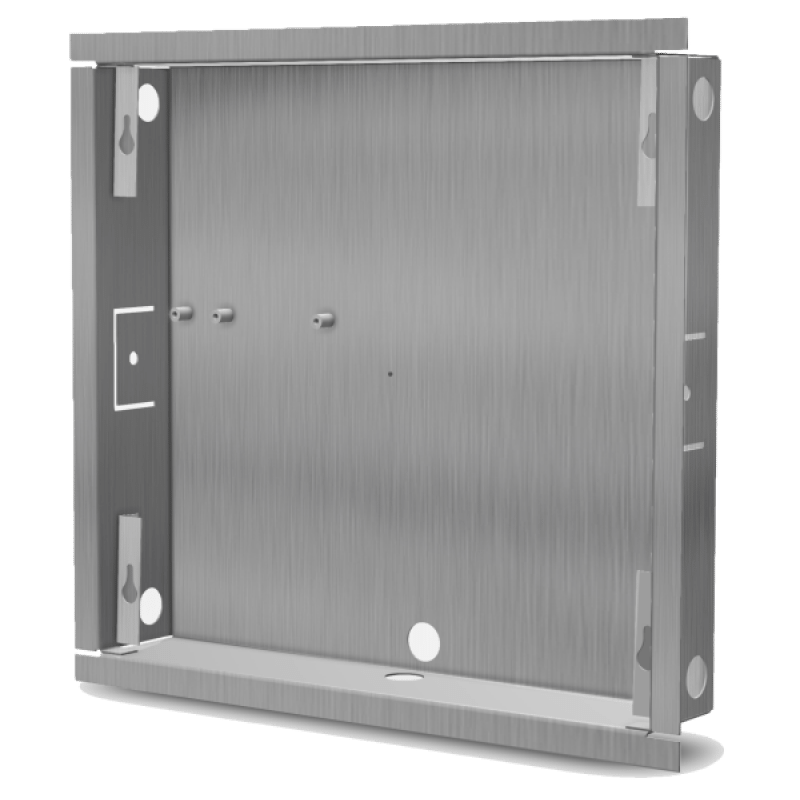 Absolute Doorbird Flush Mount Housing For D21XKH, V4A Stainless Steel, Brushed 3 Absolute Doorbird Flush Mount Housing For D21XKH, V4A Stainless Steel, Brushed