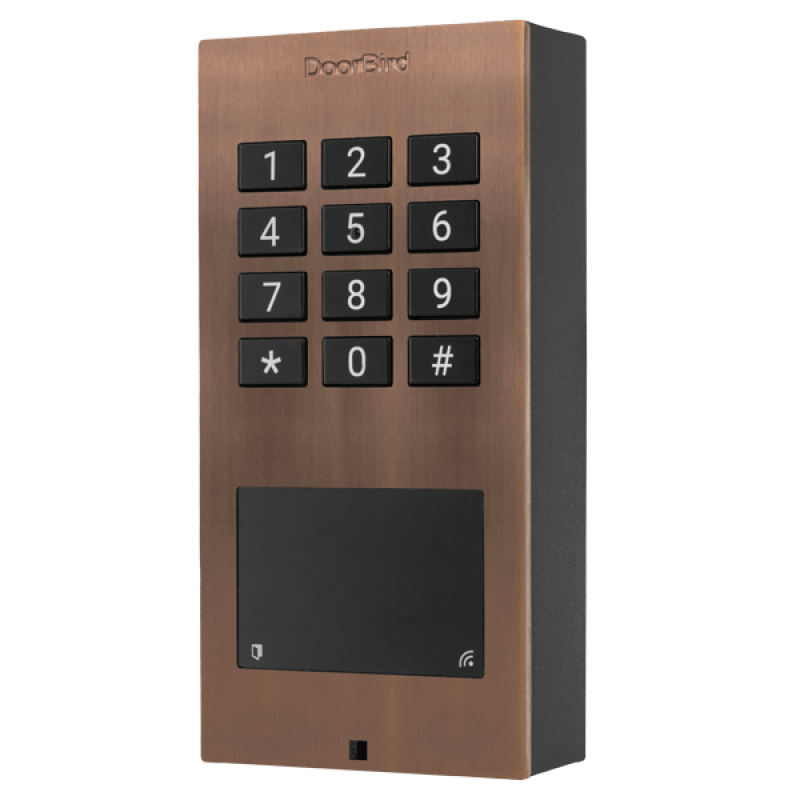 Absolute DoorBird IP And WiFi Access Control Device, Surface Mount, Bronze 3 Absolute DoorBird IP And WiFi Access Control Device, Surface Mount, Bronze