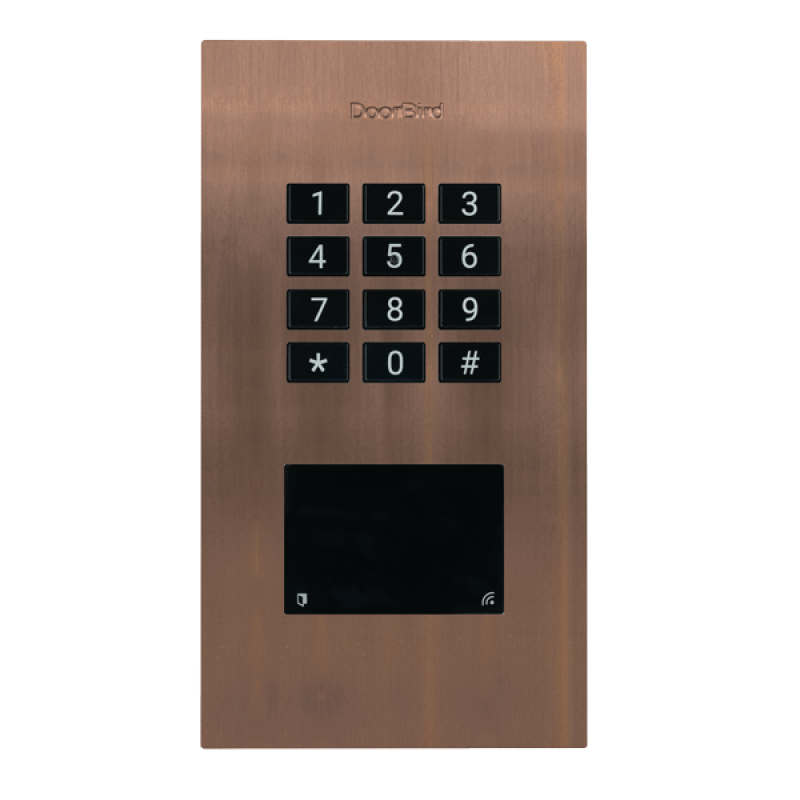 Absolute DoorBird IP And WiFi Access Control Device, Flush Mount, Bronze 3 Absolute DoorBird IP And WiFi Access Control Device, Flush Mount, Bronze
