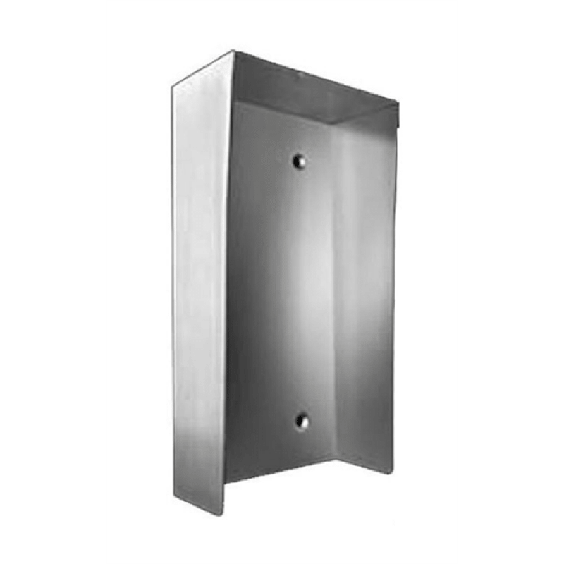 Absolute DoorBird D2102 / D2103 Protective Hood For Use With Surface Mount Box, Brushed 3 Absolute DoorBird D2102 / D2103 Protective Hood For Use With Surface Mount Box, Brushed