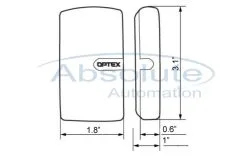 Absolute Optex TC10U Wireless Door/Window Sensor -beam sensor shop online OPTC10U dim 6 12437.1312988448.1280.1280 1024x