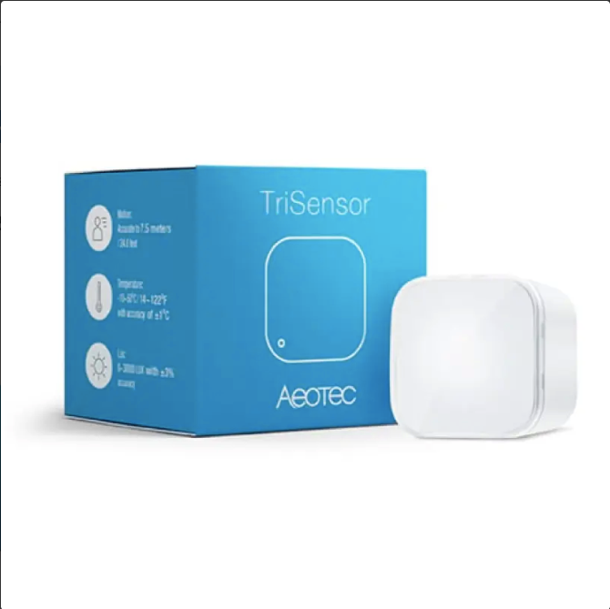 Absolute Aeotec ZWave TriSensor, Motion, Temperature, Light Intensity 3 Absolute Aeotec ZWave TriSensor, Motion, Temperature, Light Intensity